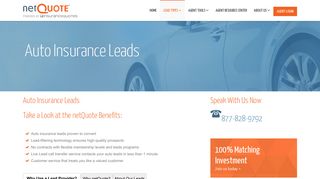 Quality Leads For Insurance Agents - NetQuote Insurance Agents