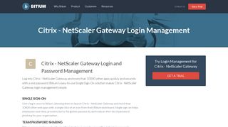 Citrix - NetScaler Gateway Login Management - Team Password ...
