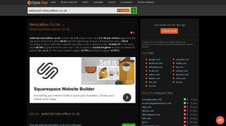 Netscalibur.co.uk - Webmail: Netscalibur Webmail :: Welcome to ...
