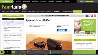 Xplornet to buy NetSet | Farmtario