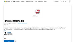 Get NETSFERE MESSAGING - Microsoft Store