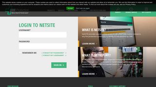 NetSite Login Page - ORR Protection Systems