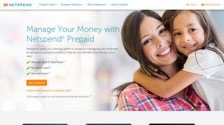 Netspend: Prepaid Debit Cards for Personal & Commercial Use