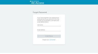 Forgot Password - Netspend All-Access Account