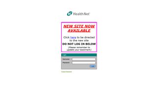 InterPrint - Health Net Store - Login