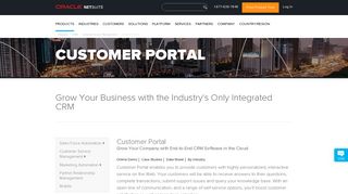 Customer Portal - NetSuite