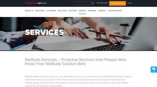 NetSuite Services - Customer Service Software, Customer Support ...