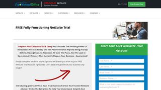 NetSuite Trial Account | NetSuite Free Trial | goVirtualOffice