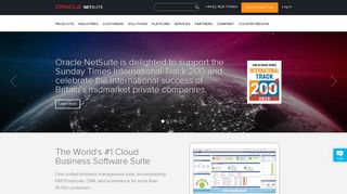 NetSuite UK - Cloud Computing - Business Software