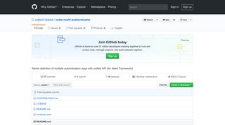 GitHub - vojtech-dobes/nette-multi-authenticator: Allows definition of ...