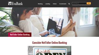 NetTeller Online Banking › Eva Bank