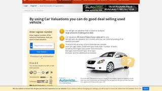 Car Valuations - Nettiauto