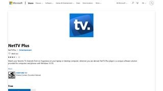 Get NetTV Plus - Microsoft Store