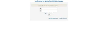 welcome to Nettyfish SMS Gateway