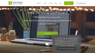 Your Personal Dashboard | Netvibes