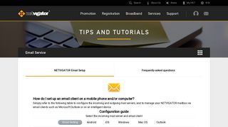 Netvigator | NETVIGATOR EMAIL FREQUENTLY-ASKED QUESTIONS