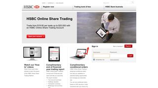 HSBC Online Share Trading