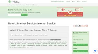 Netwitz Internet Services - Internet Service Provider - InternetChoice