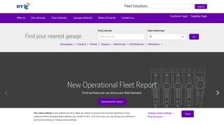 BT Fleet Solutions: Home