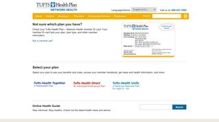 Network Health - Tufts Health Plan