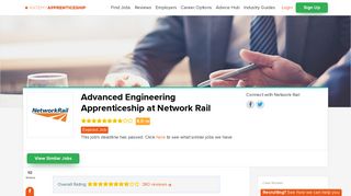 Advanced Engineering Apprenticeship at Network Rail ...