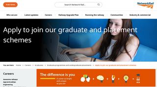 Apply to join our graduate and placement schemes – Network Rail