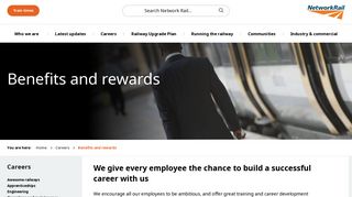 Benefits and rewards – Network Rail