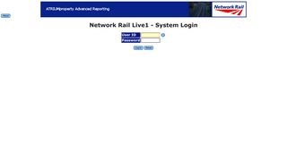 System Login - Network Rail