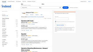 Network Rail Jobs - January 2019 | Indeed.co.uk