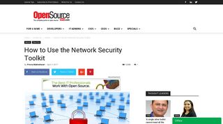 How to Use the Network Security Toolkit - open source for you
