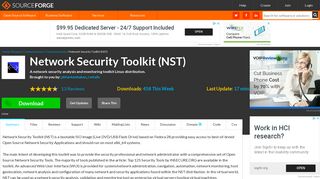 Network Security Toolkit (NST) download | SourceForge.net