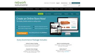 eCommerce Store | eCommerce Shopping Cart | NetworkSolutions.com