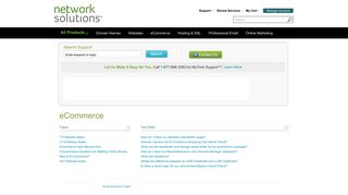 eCommerce - Network Solutions
