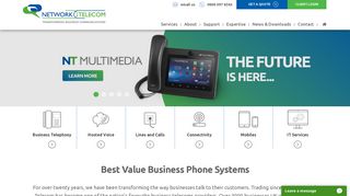 Business telecoms | Office phone systems | Network Telecom -