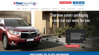 WELCOME TO FLEET NETWORK - Fleet Network