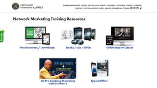 Network Marketing Training Resources - Network Marketing Pro