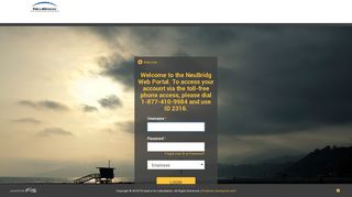 the NeuBridg Web Portal. To access your account via the toll-free ...