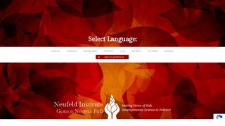 Neufeld Institute | Gordon Neufeld PhD