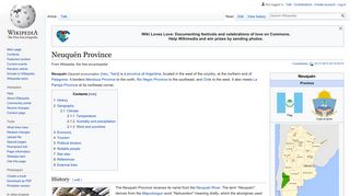 Neuquén Province - Wikipedia