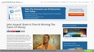 John Assaraf Neurogym Review & Brain-A-Thon Host