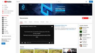 Neuromation - YouTube