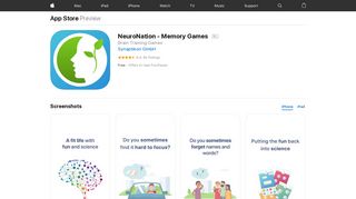 NeuroNation - Memory Games on the App Store - iTunes - Apple