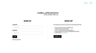 Neuroon Customer Portal