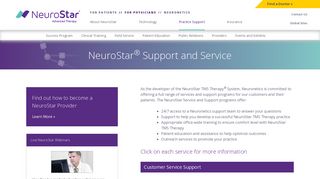 NeuroStar Service and Support Programs - NeuroStar TMS Therapy ...
