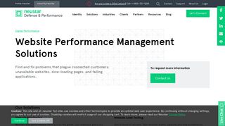 Web Performance Management Tools and Solutions | Neustar