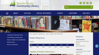 Madelyn Helling Library | Nevada County, CA