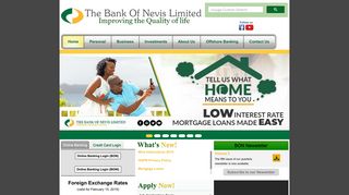 Bank of Nevis | Improving the Quality of Life