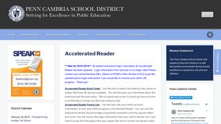 Accelerated Reader – Penn Cambria School District