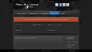 Register Online - New Alliance Softball Home