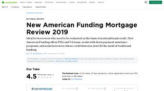 New American Funding Mortgage Review 2019 - NerdWallet